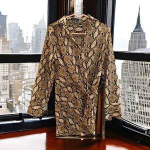 🍄Snake Print Tunic